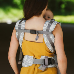 Be Lenka 4ever Neo Folk Grey - Porte-bébé évolutif