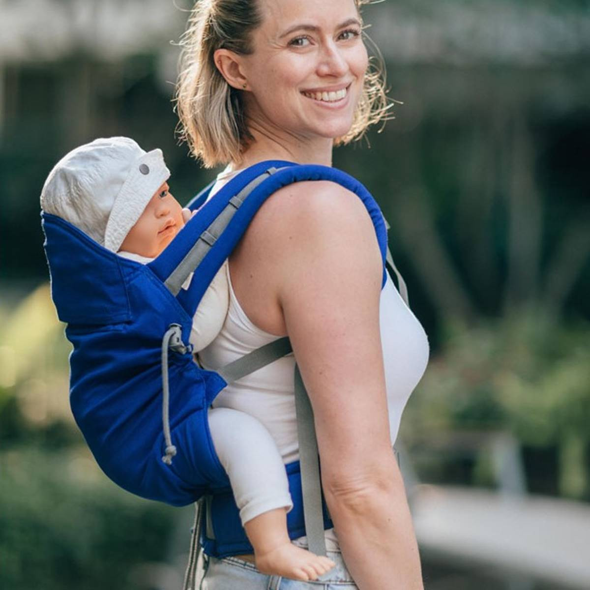 Préformé P4 de LLA, Le Bleu, porte-bébé 4 mois – 3 ans