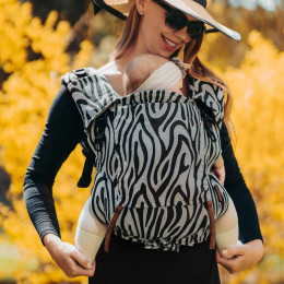 Be Lenka 4ever Neo Zebra Black & White - Porte-bébé évolutif