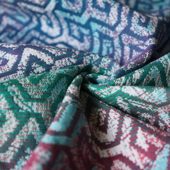 Yaro Xi Ultra Anemone Rainbow - Ring Sling tissé