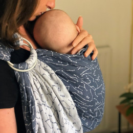 Naturiou Ring Sling Constellation - écharpe de portage sans nœud