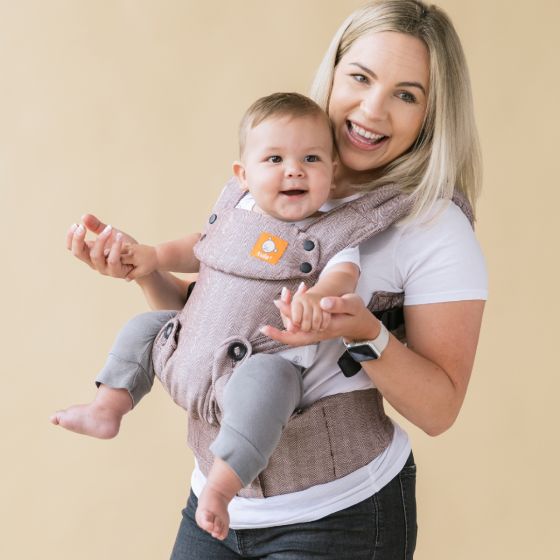 Tula Explore Linen Aubergine
