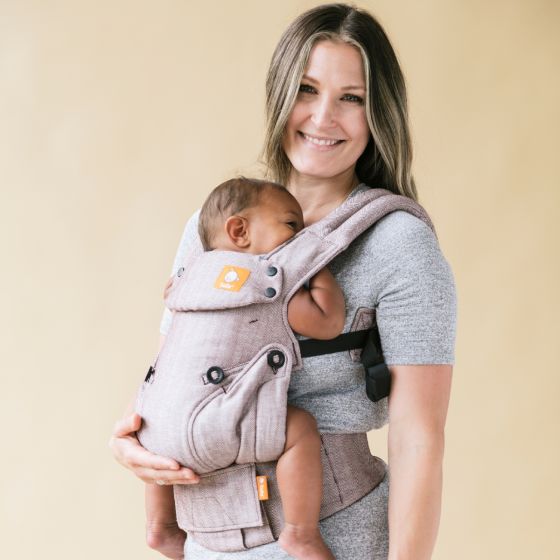 Tula Explore Linen Aubergine
