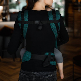 Be Lenka 4ever Neo Ivy Dark Green - Porte-bébé évolutif