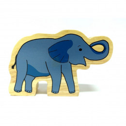 Gajah l'éléphant - Figurine en bois recyclé La Pachamama