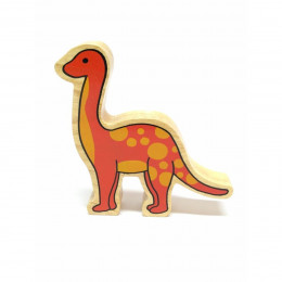 Helena la diplodocus - Figurine en bois recyclé La Pachamama