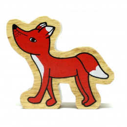 Kitsuné le Renard - Figurine en bois recyclé La Pachamama