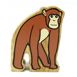 Simio le Singe - Figurine en bois recyclé La Pachamama