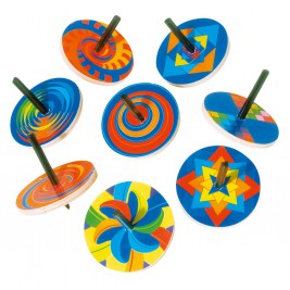 Spinning top removable wooden Goki
