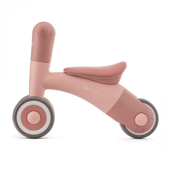 Kinderkraft MINIBI 2 en 1 draisienne et trotteur bébé candy pink rose