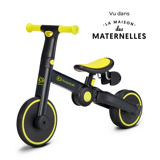 Kinderkraft 4Trike - tricycle et draisienne évolutive 3 en 1