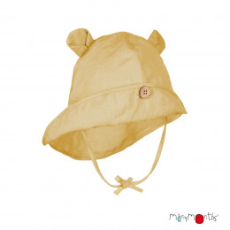 ManyMonths ECO Hempies Adjustable Summer Hat with Ears UNiQUE light - Golden Straw