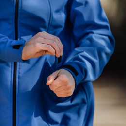 LennyLamb Manteau de portage en Softshell - Bleu