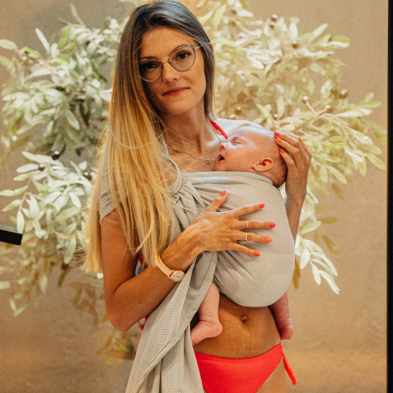 LennyLamb Water RingSling - Écharpe Sling de Piscine - Grey