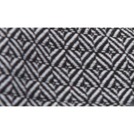 Ringsling LEO NOIR / BLANC écharpe de portage Storchenwiege