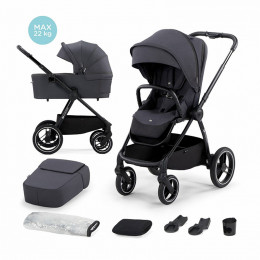 KinderKraft pushchair 2 in 1 NEA - Gris foncé