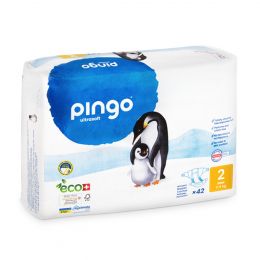 Pingo Pack 8x 42 Couches écologiques jetables Taille 2