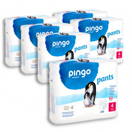 Pingo Pack 6x 30 Culottes d'apprentissage Maxi Taille 4