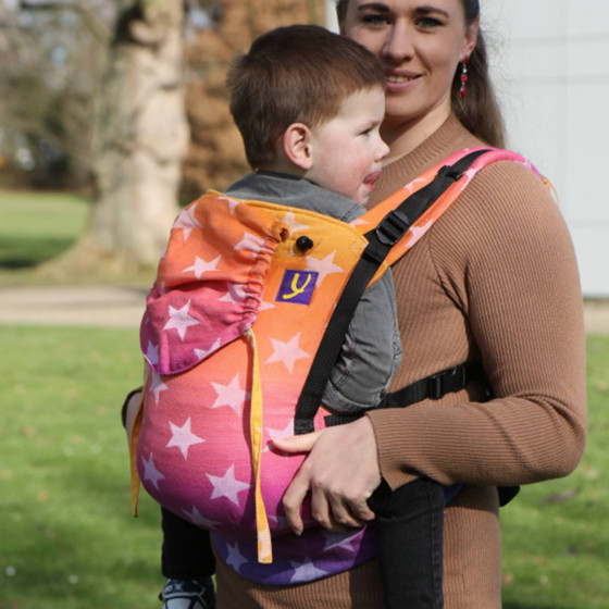 Yaro Hug Stars Havana Grad - Porte-bébé évolutif nouveau-né