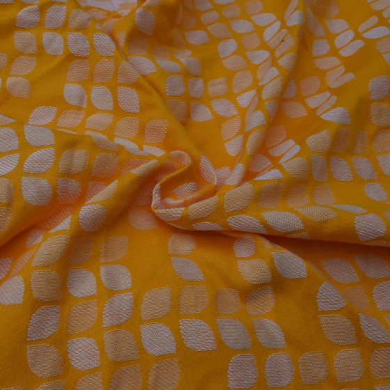 Yaro Petals Duo Yellow White Seacell - Ring Sling Tissé