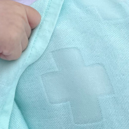 Naturioù Langes Bébé en Mousseline - Positive Mint