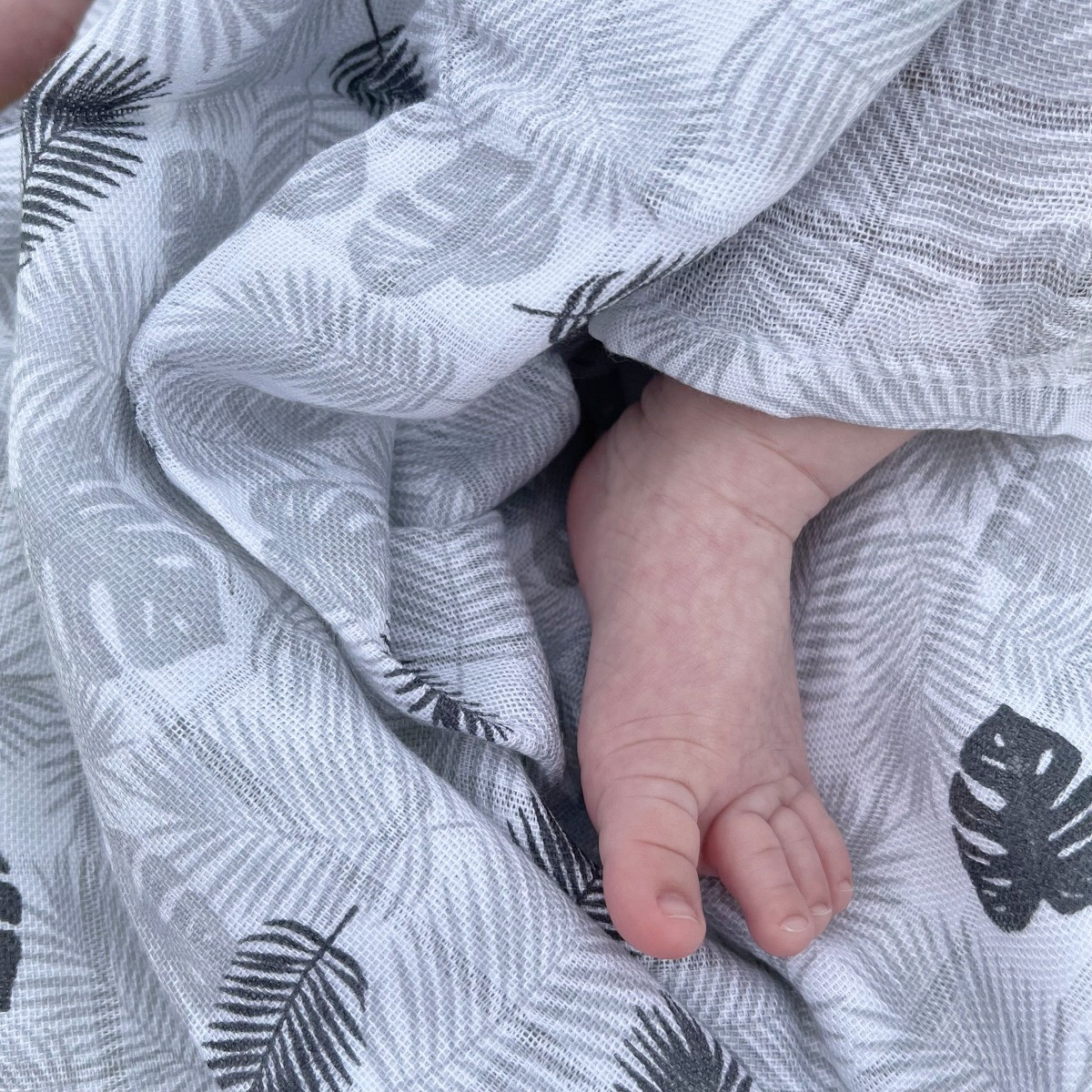 Couverture bébé bio en mousseline et coton pour garçon/fille, lot de  6,vêtement, couette solide