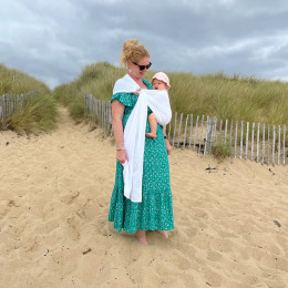 Naturioù R'Sling White - Ring Sling en Mesh