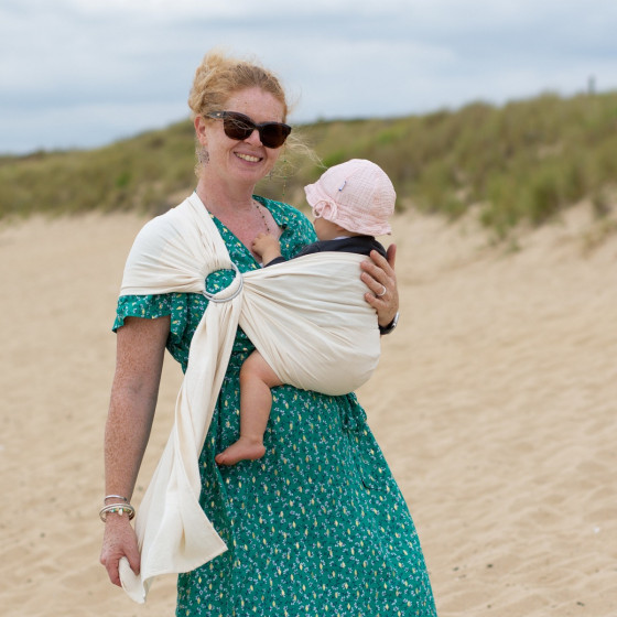Naturiou Simply Sling Ecru - Ring Sling