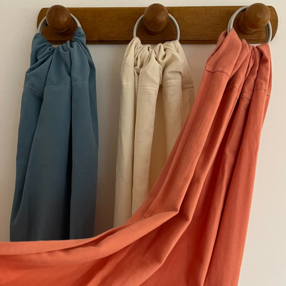 Naturioù Simply Sling Corail - écharpe de portage sans nœud