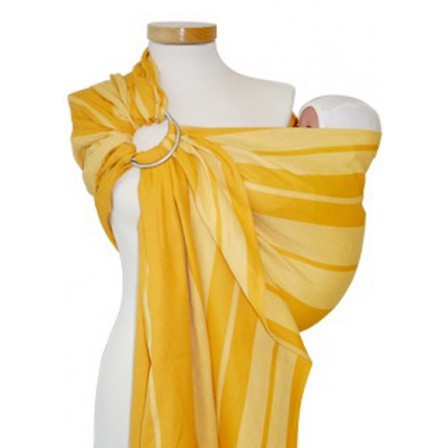 Ring Sling Storchenwiege Vicky jaune