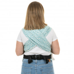 Fidella Flyclick Polka Dots Mint Hybrid baby carrier Baby size