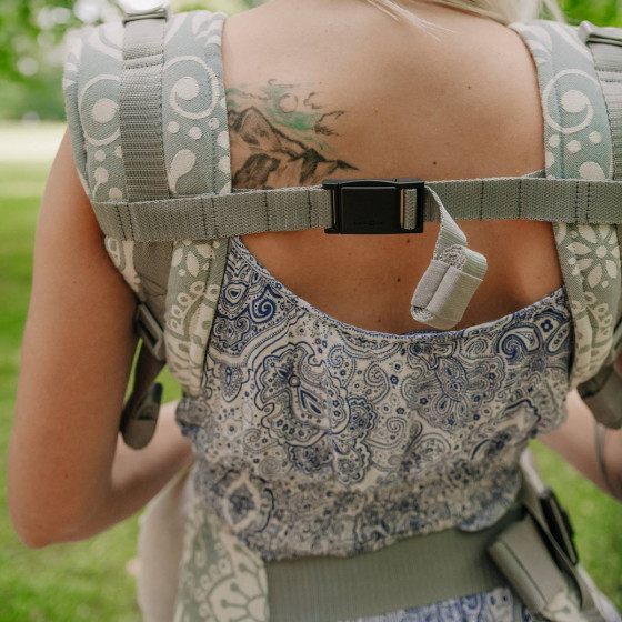 Be Lenka Mini Folk Grey '22 - Porte-bébé nouveau-né