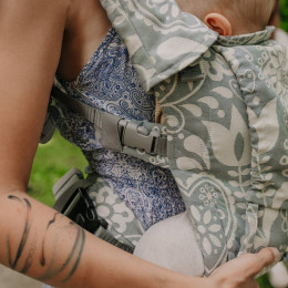 Be Lenka Mini Folk Grey '22 - Porte-bébé nouveau-né