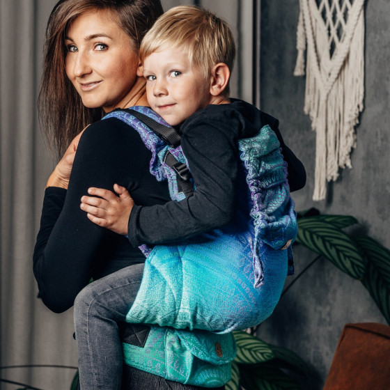 LennyLamb LennyPreschool Peacock's Tail Provance Fantasy - Porte-enfant