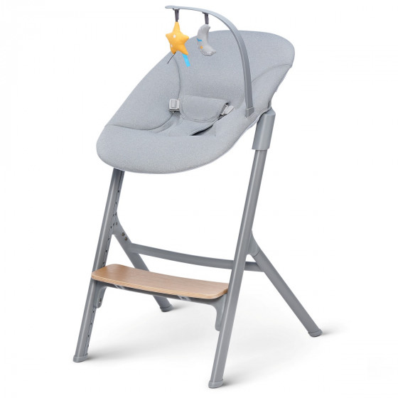 Kinderkraft Livy Chaise Haute Evolutive + Transat Calmee en Option