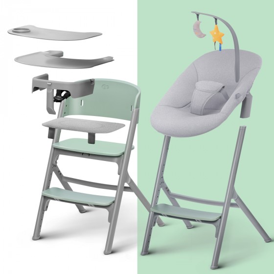 Kinderkraft Livy Highchair & Rocking Chair Calmee