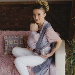Little Frog Lovely Lavender baby wrap
