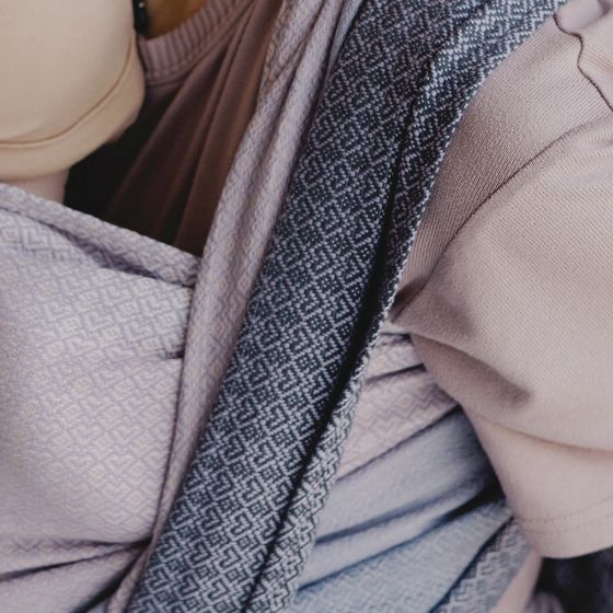 Little Frog Lovely Lavender - écharpe de portage tissée