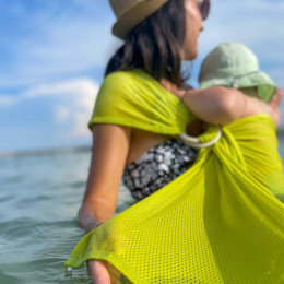 Watersling Mam, sling d'été et de piscine  Iced Limeade