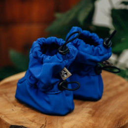 LennyLamb LennyBooties Babywearing Booties Softshell - Blue