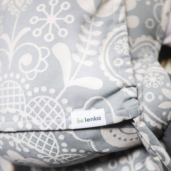 Be Lenka Toddler Folk Grey - Porte-bambin