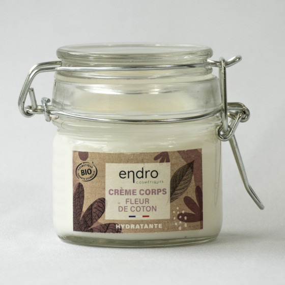 Endro Crème corps hydratante Fleur de coton