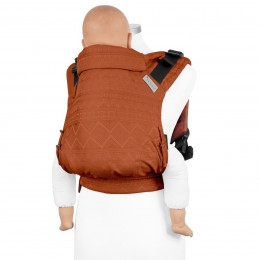 Fidella Fusion 2.0 Fullbuckle Cubic Lines Cubic Lines Rust