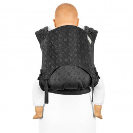 Fidella Flyclick Saint Tropez Black- Halfbuckle Baby Carrier Toddler Size