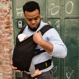 Boba Bliss Black - Hybrid baby carrier