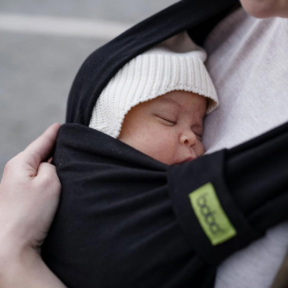 Boba Bliss Black - Hybrid baby carrier