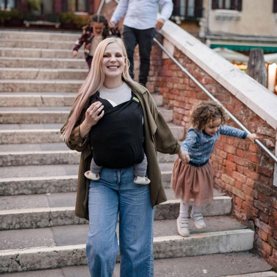 Boba Bliss Noir - Porte-bébé hybride