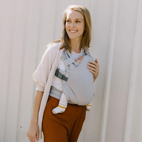 Boba Bliss Grey - Hybrid baby carrier