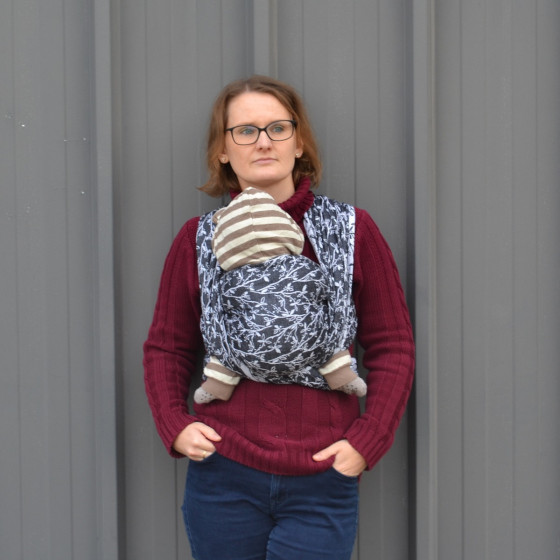 Naturiou Nature - Écharpe de Portage Tissée en Jacquard