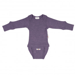 Body manches longues évolutif Manymonths - Dusty Grape